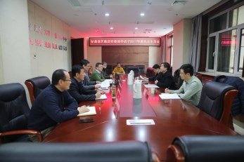 甘肅演藝集團(tuán)黨委領(lǐng)導(dǎo)班子召開2017年度民主生活會(huì)