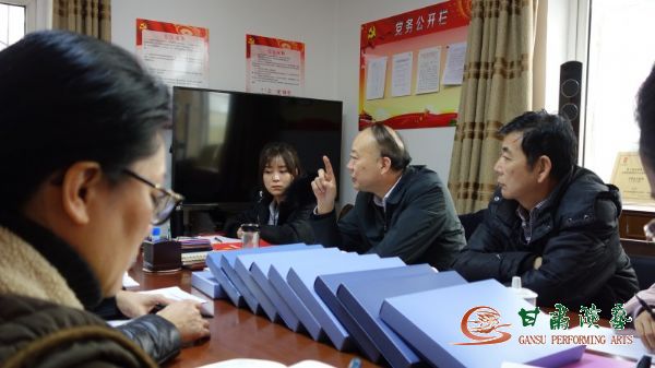 集團王衛平副總經理赴甘肅省話劇院督查調研黨支部建設標準化落實情況