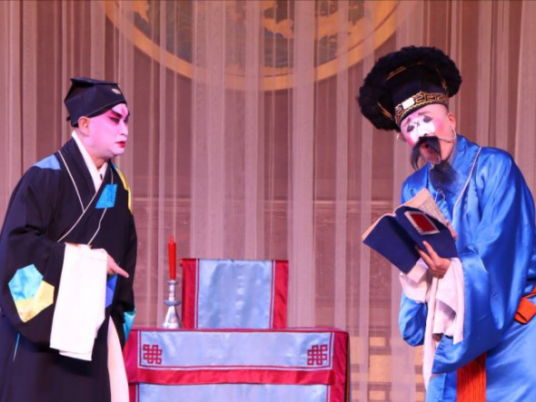 黃河之濱藝術節劇場惠民演出——京劇選段《林沖夜奔》《連升三級》