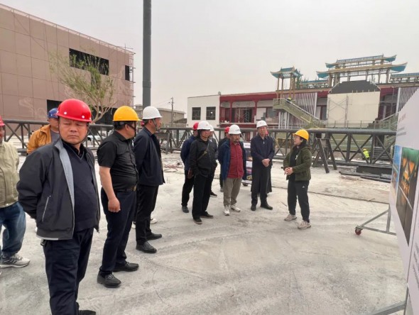 酒泉市委常委、敦煌市委書記石琳實(shí)地調(diào)研樂動敦煌-文旅產(chǎn)業(yè)綜合體項(xiàng)目建設(shè)情況
