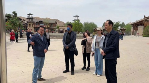 甘肅演藝集團黨委副書記，總經理劉小承一行應邀考察調研臨澤縣文旅演藝項目